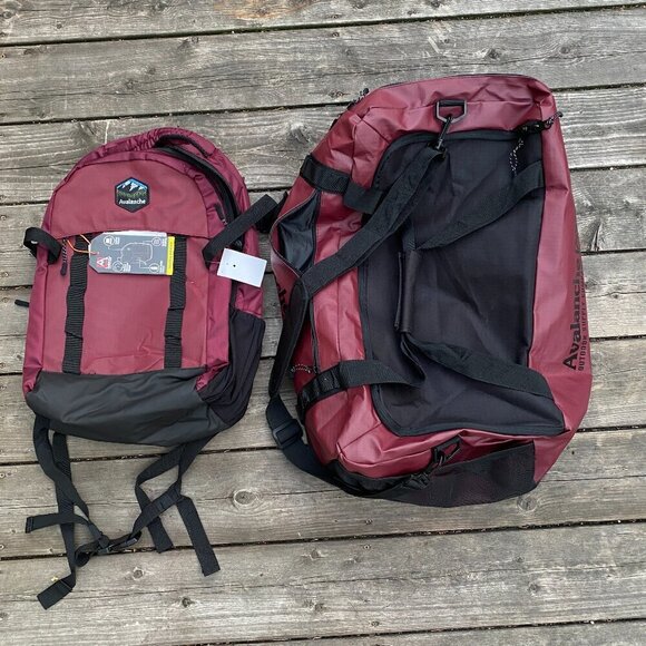 Avalanche Hiking Backpack & Duffle bag Combo - Picture 1 of 2